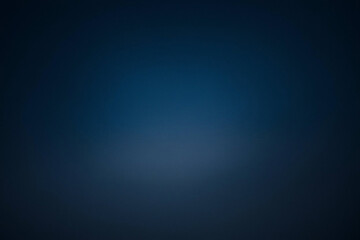 Fototapeta premium Abstract dark blue blurred gradient background Wallpaper for product presentation decor equipment