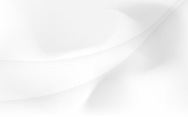 White abstract flowing background design curve minimal clean