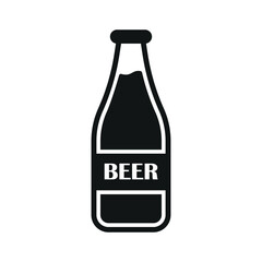 Beer Bottle Icon offers a clean and vibrant graphic, ideal for showcasing refreshing beverages, drink promotions, and casual dining experiences