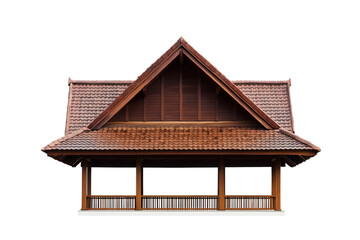 house roof isolated on white background