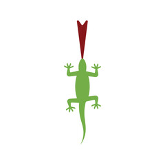 Lizard Logo Template Icon