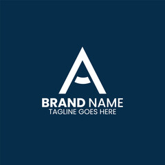 Elegant A Letter Logo Template