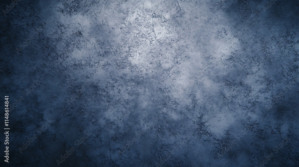 Poster top view of rough concrete surface texture