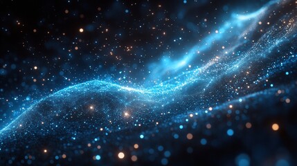 A photostock-style background image with a technology theme,. The color scheme is dominated by shades of blue and black, creating a sleek and modern look.