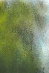 texture of corrugated glass. Monotonous background