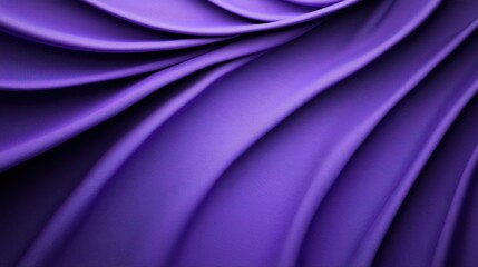 Fototapeta premium Elegant Purple Fabric with Flowing Drapes and Soft Texture