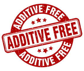 ADDITIVE FREE stamp