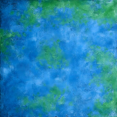 Obraz premium Abstract Blue Green Textured Background
