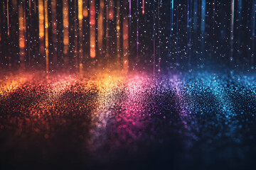 Abstract Background Image: Glittering Lights