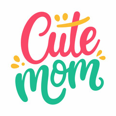 Fototapeta premium Super Mom Power, Love, and Unstoppable Spirit
