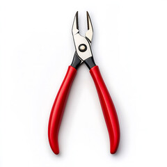 Sleek Closed Red Pliers for Professional Toolkits