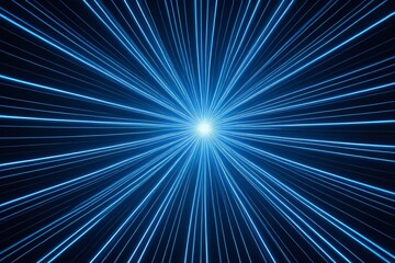 blue light rays background