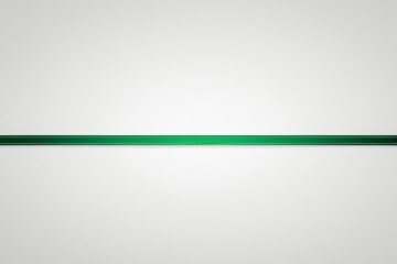 Obraz premium a green ribbon on a white background