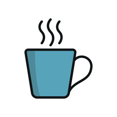 Coffee Glass Icon offers a warm and inviting graphic, ideal for promoting coffee shops, gourmet drinks, and cozy coffee experiences