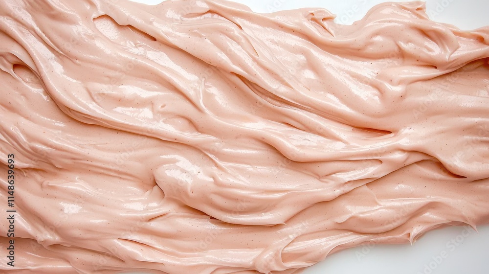 Poster smooth creamy texture background of light pink color and patterns