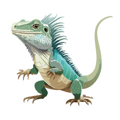 Naklejka premium Iguana