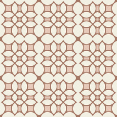 Naklejka premium Natural Pattern in Geometric Style