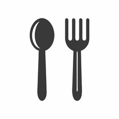 Spoon and Fork Vector Design
