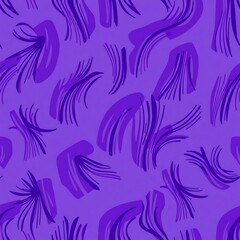Abstract Purple Swirl Pattern: A seamless pattern featuring abstract purple swirls on a gradient background. This contemporary design brings a touch of whimsy and elegance to any project.