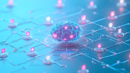 Innovative technology event showcasing neural networks digital environment interactive content virtual reality