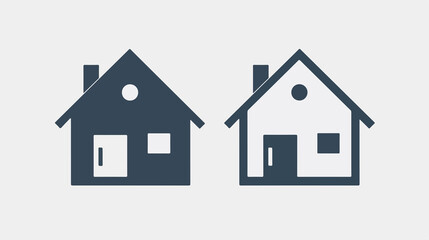 Home and Money Exchange Thin Line Icon for Professional Financial Concepts
