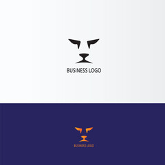 vector animal minimal logo design