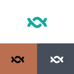 A symbol logo design