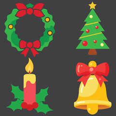 Christmas Design Elements.
