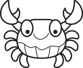 crab cartoon