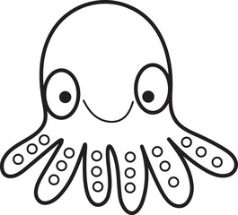 cartoon octopus
