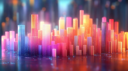 Neon Cityscape at Night