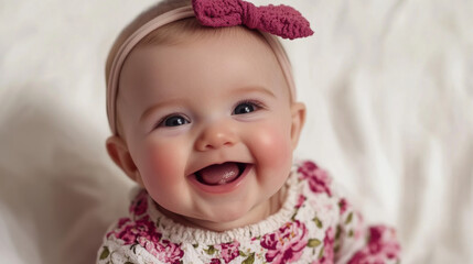 portrait of a little girl