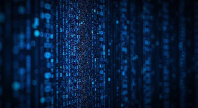binary code background