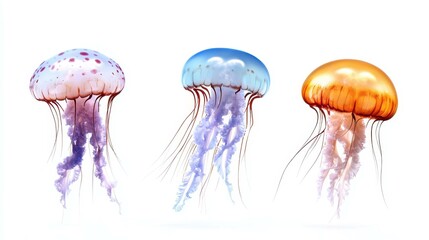 Jellyfish Trio. lamp hydrogel Kubernetes backup Mlops Open source devops withrun 1440 Daily Digest Crowdbotics Krakend Openocean Colorful translucent floating underwate