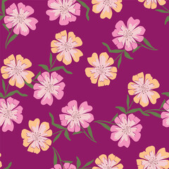 Flower pattern, Ditsy floral seamless pattern. Small little flower pattern background. Repeat pattern. Ditsy print. Liberty style. Tiny flower seamless design. Ditsy floral for fashion, texture