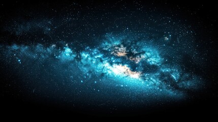 Fototapeta premium Deep space with nebula and stars.