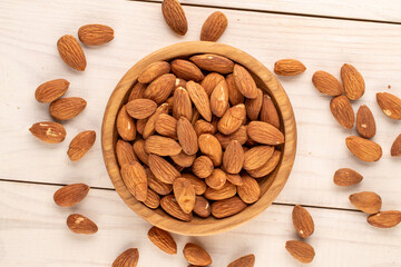 nut, cracked, roasted, mix, nuts, close-up, delicious, sweet, vegetarian, snack, seed, background,...