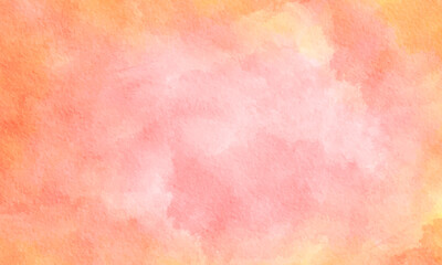 red watercolor paper texture background. Beautiful watercolor style background illustration