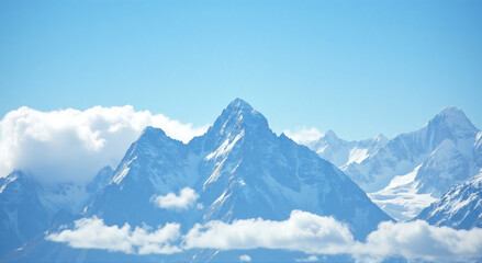 Fototapeta premium mountains in the snow