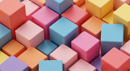 Fototapeta premium background of cubes