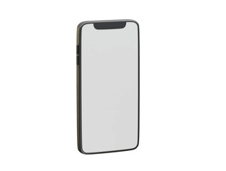 mobile phone icon 3d render illustration