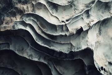 Abstract Grey and White Textured Surface