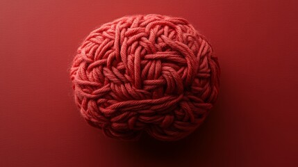 Abstract representation of complex thoughts.