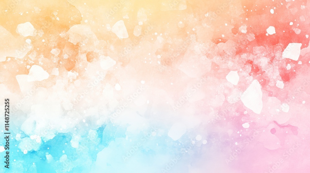 Poster a vibrant abstract background featuring a blend of soft colors, creating a dreamy and artistic visua