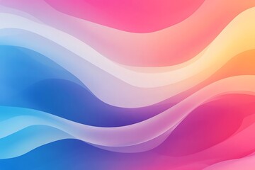 Fototapeta premium Abstract Colorful Waves Background Design