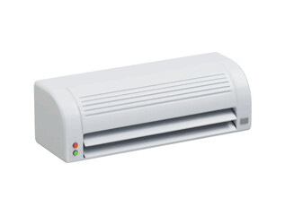 Air conditioner icon 3d rendering vector illustration