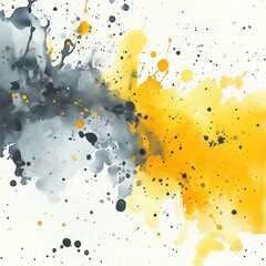 Colorful abstract splash of paint