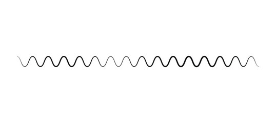 Wavy, waving line. Billowy, undulating zigzag, crisscross stripes