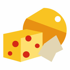 cheese and vegetables