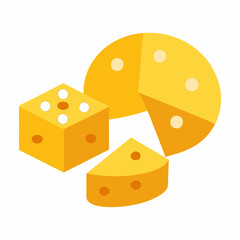 cheese on white